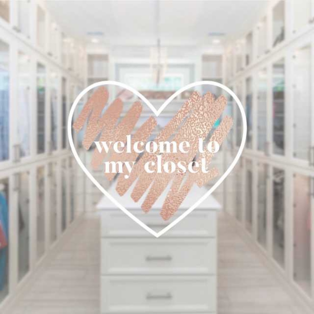 Welcome to my Closet!